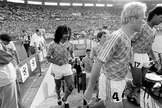 Ruud Gullit, Ronald Koeman och Frank Rijkaard, Holland på