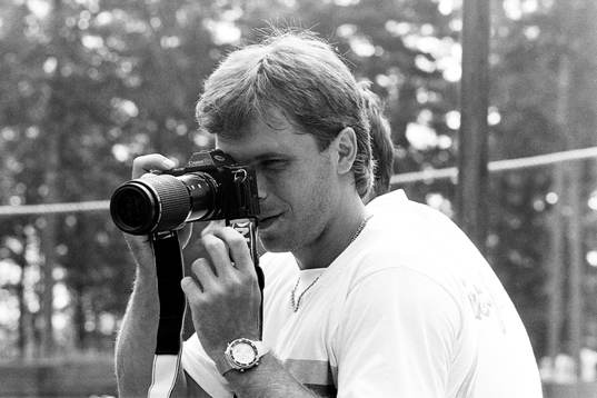 Anders Carlsson med kamera