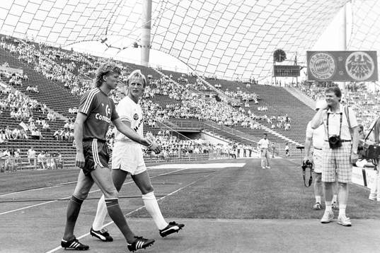 Fotboll, Bundesliga, Bayern München - Eintracht Frankfurt,
