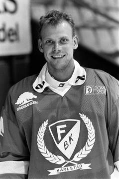 Anders Bergman, målvakt i Färjestad
