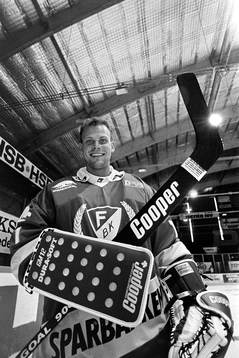 Anders Bergman, målvakt i Färjestad