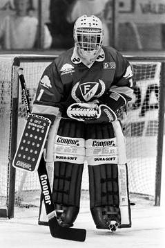 Anders Bergman, målvakt i Färjestad