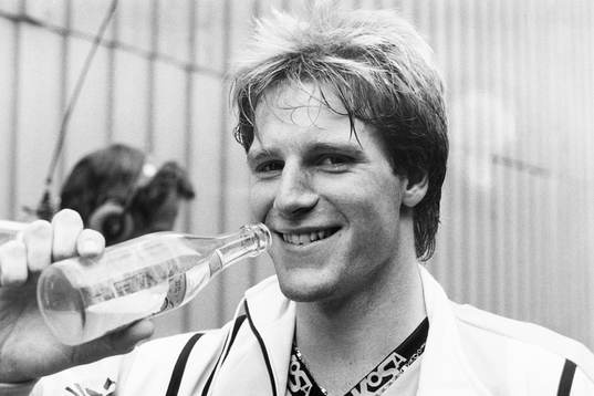 Mjällbys målskytt Tomas Johansson