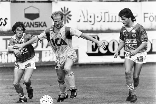 Sven-Åke Landgren, Halmstad med bollen
