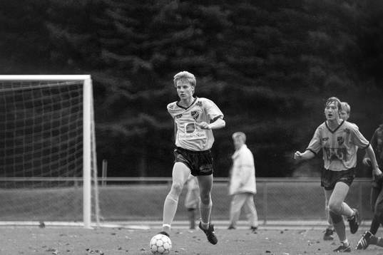 '880925 Fotboll, Div 1 södra, IFK Hässleholm - Elfsborg,