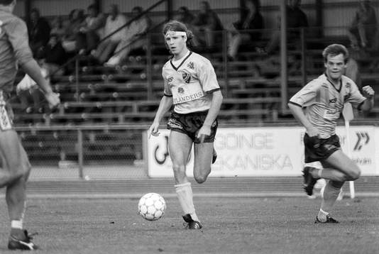 '880925 Fotboll, Div 1 södra, IFK Hässleholm - Elfsborg,