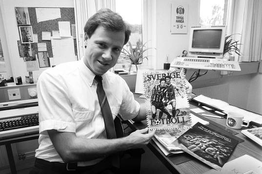 Fotbollsspelaren, Ingemar Erlandsson blir frimärke