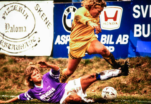 Fotboll, damallsvenskan (första), SM-final, Öxabäck -