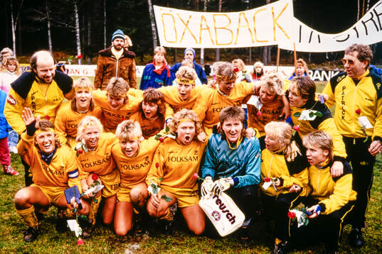 Fotboll, damallsvenskan (första), SM-final, Öxabäck -