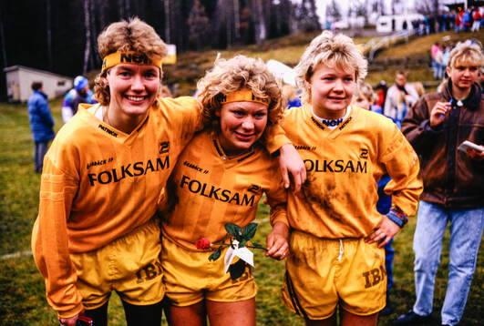 Fotboll, damallsvenskan (första), SM-final, Öxabäck -