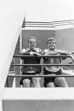 Sven-Göran Eriksson, tränare och Glenn Hysén