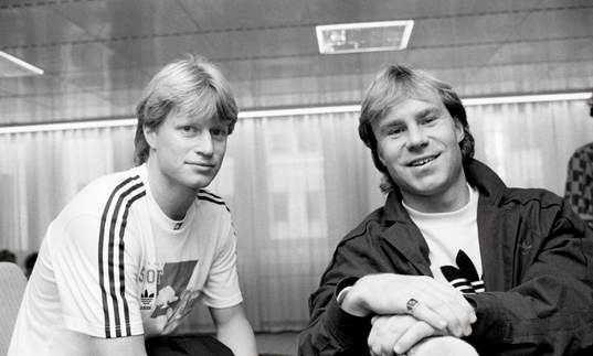Stefan Pettersson och Hans Holmqvist