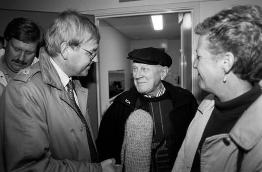 Östers ordförande Stig Svensson konstaterar att Öster