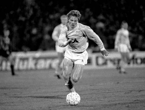 Malmös Leif Engqvist med bollen