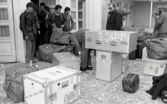 Packning, väskor, lådor