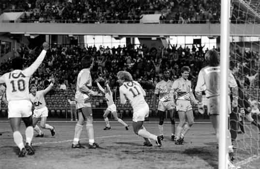 Håkan Lindman och Malmö jublar