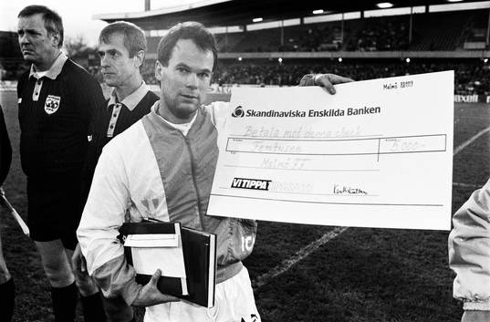 Magnus Andersson, Malmö med check