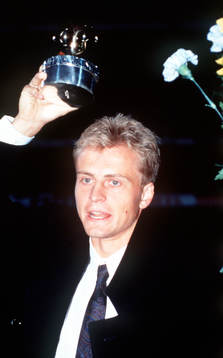 Fotboll. Jonas Thern, guldboll, vinnare