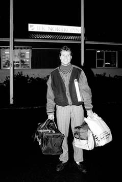 Lars Eriksson, målvakt i Norrköping