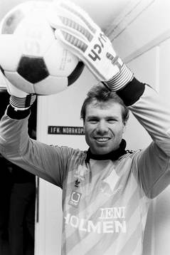 Lars Eriksson, målvakt i Norrköping