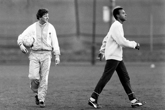 Roy Hodgson, tränare och Jean-Paul von der Burg