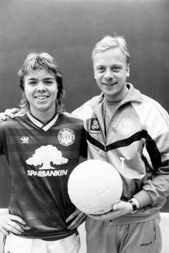 Tomas Brolin och Anders Grönhagen, tränare i Sundsvall
