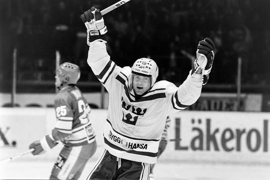 Kent Nilsson Sverige jublar