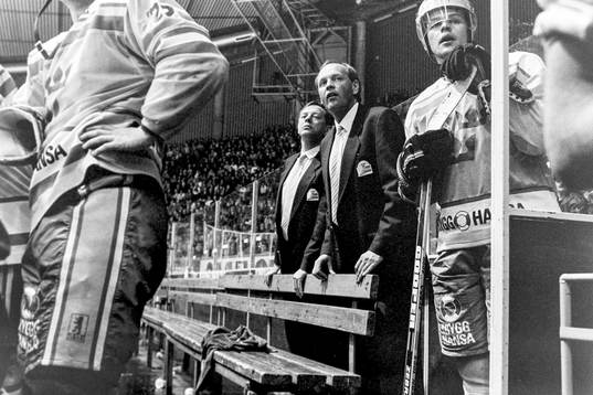 Bengt Ohlson och Tommy Sandlin, förbundskaptener i Sverige