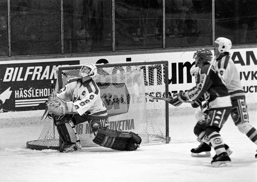 Roger Nordström, målvakt i Syringe