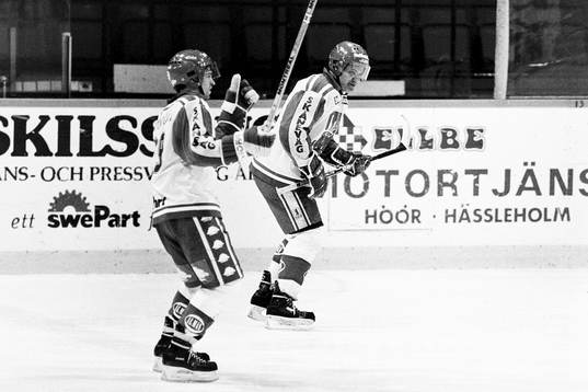 Bosse Friberg och Folke Håkansson