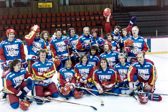 Leif Andersson och Janne Svensson. Lagbild