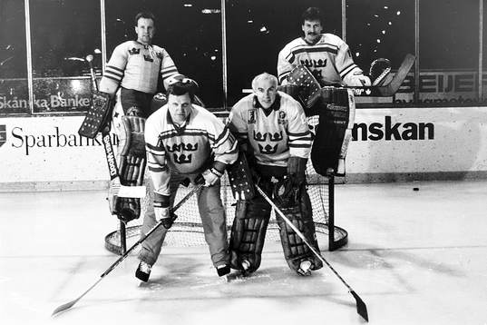 Göran Högosta, Peter  Lindmark, Lennart Häggroth och