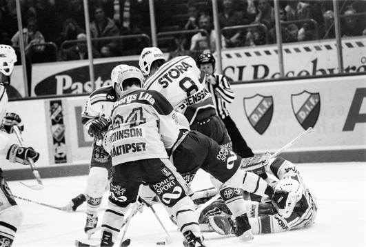 Peter Åslin, målvakt i Leksand