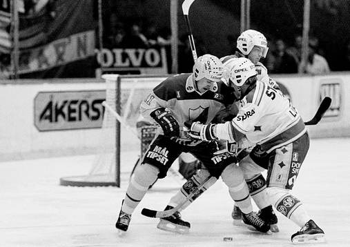 Jens Öhling, Djurgården och Per Lundell, Leksand i kamp