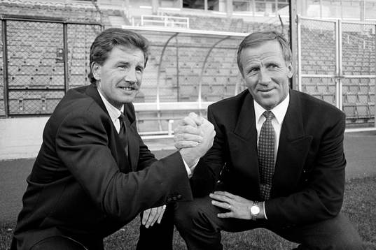 Stuart Baxter, Halmstad och Rolf Zetterlund, Örebro