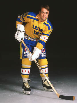 Kent Nilsson of Sweden poses for a photo