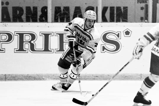 Anders Carlsson, Sverige med pucken