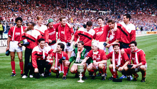Bläddra bland fler bilder av Football, League Cup Final, Nottingham Forest - Luton Town