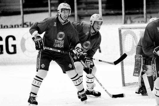 Börje Salming och Ulf Dahlén, Sverige