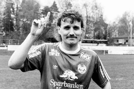 Kalmars målskytt Leif Persson