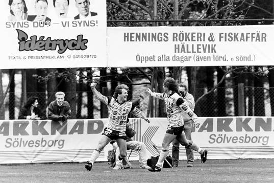 Flemming Pehrson, Mjällby jublar