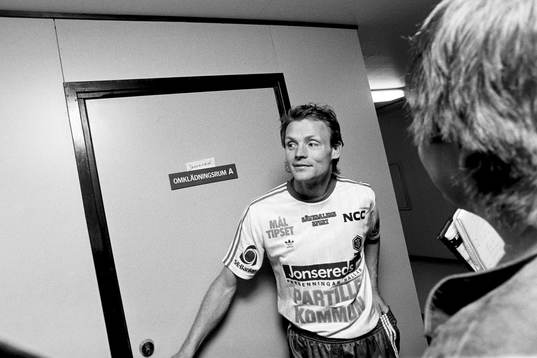Torbjörn Nilsson, spelande tränare i Jonsered