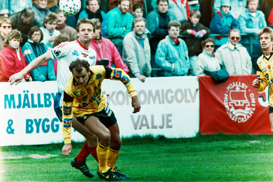 Torbjörn Nilsson, spelande tränare i Jonsered