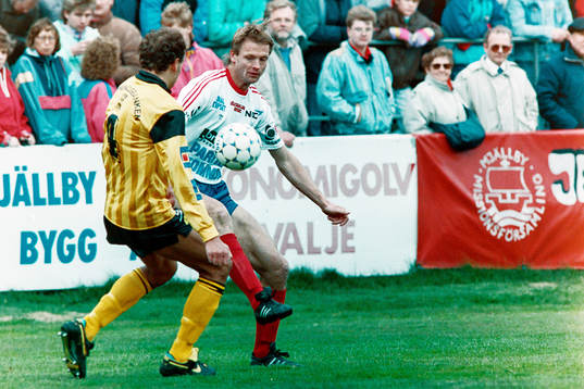 Torbjörn Nilsson, spelande tränare i Jonsered