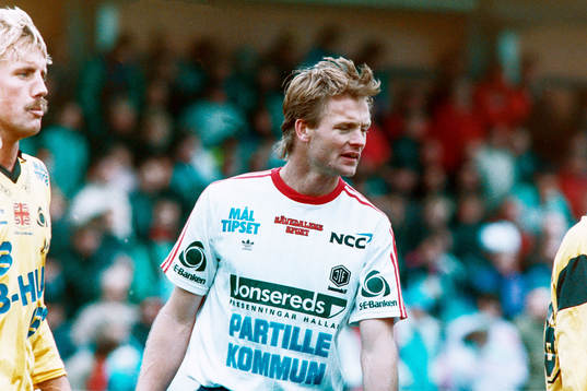 Torbjörn Nilsson, spelande tränare i Jonsered