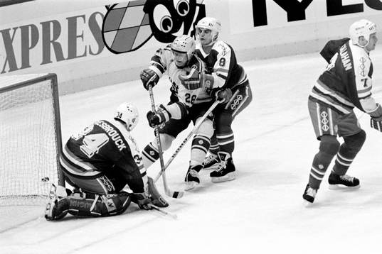 Tomas Sandström, Sverige mellan John Vanbiesbrouck,