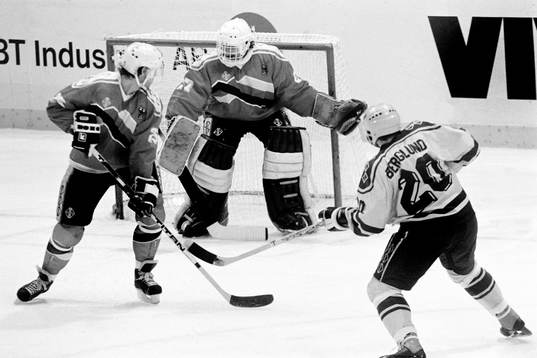 Ishockey, VM, Sverige - Västtyskland, 3-3