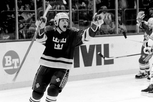 Jonas Bergqvist, Sverige jublar