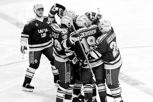 Anders Eldebrink, Jonas Bergqvist, Peter Andersson och