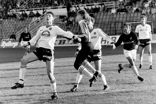 Sven Dahlkvist och Anders Karlsson, målvakt i Örebro